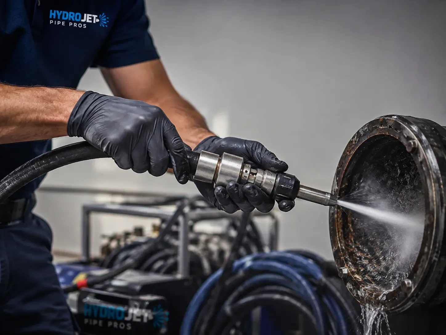 Hydro Jet Pipe Descaling in Valley View, TX